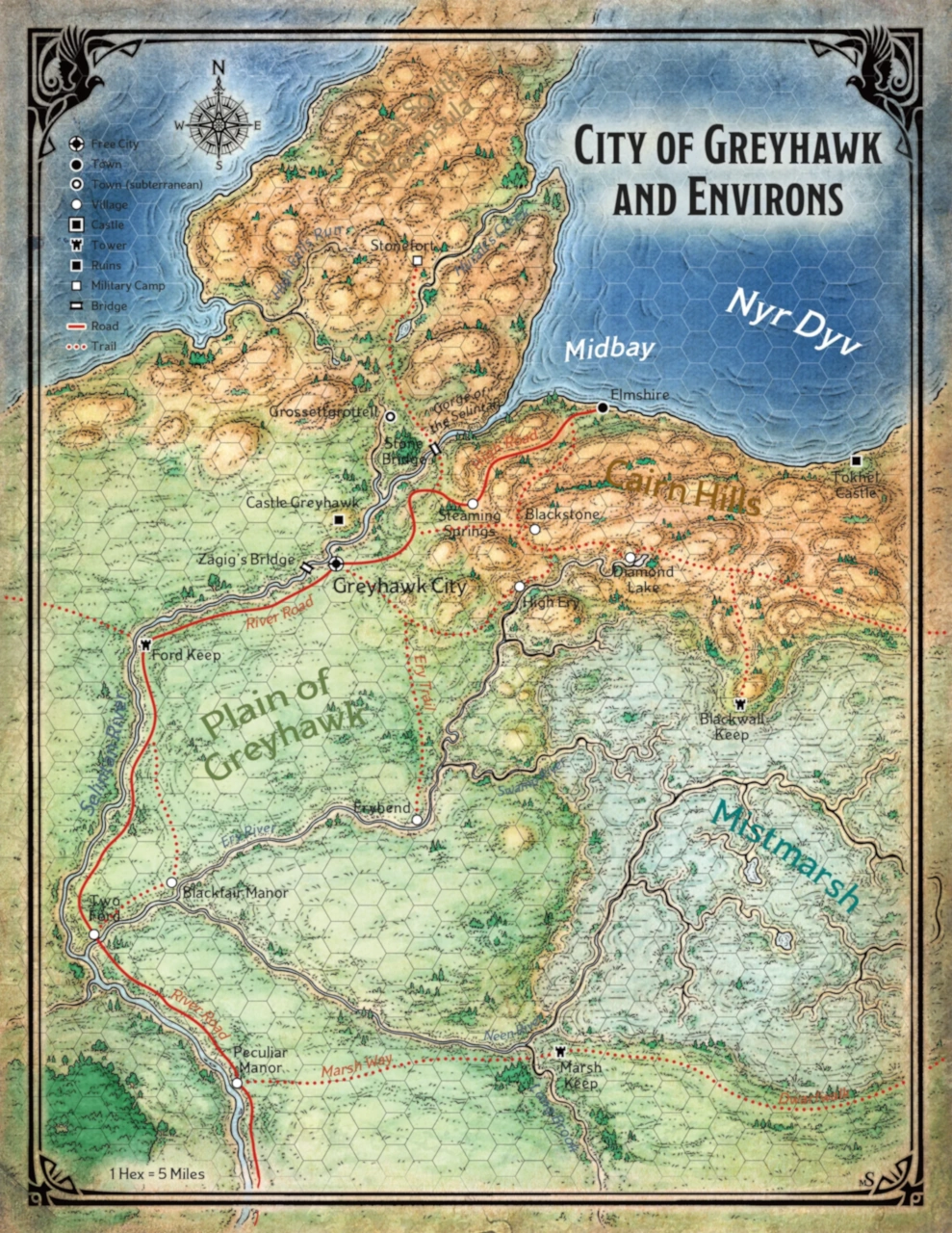 Greyhawk and Environs