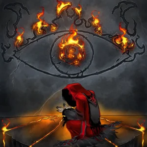 Trapped beneath the Elemental Eye